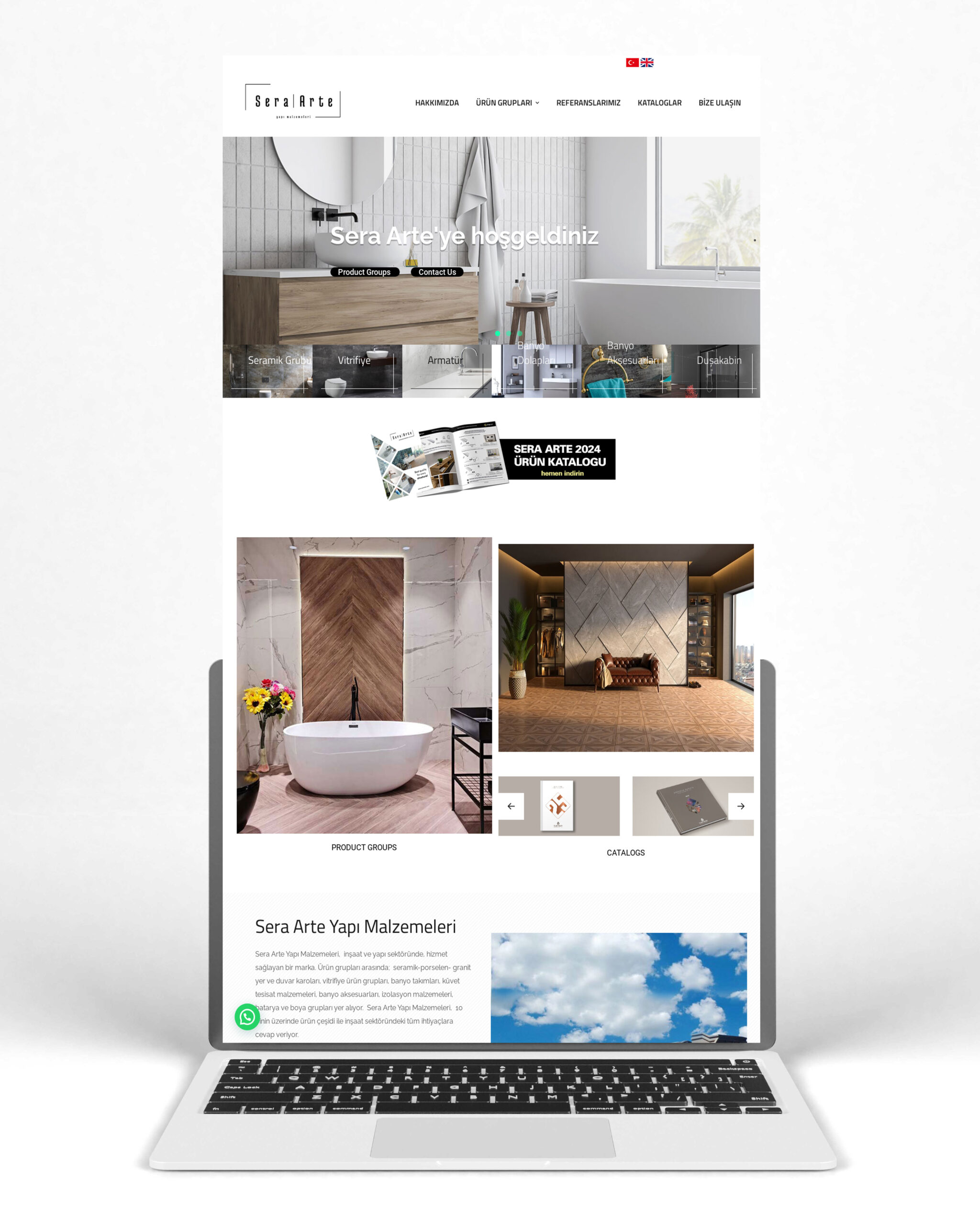 Sera Arte Kurumsal Web Tasarım