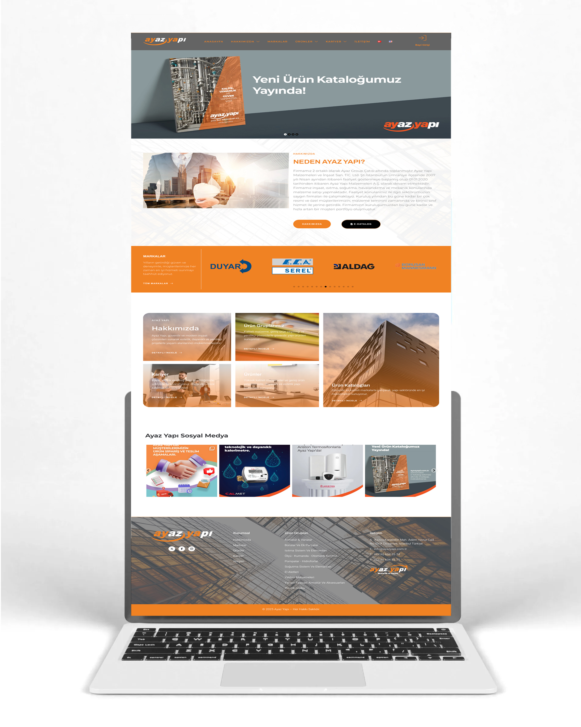 Ayaz Yapı Web Tasarım